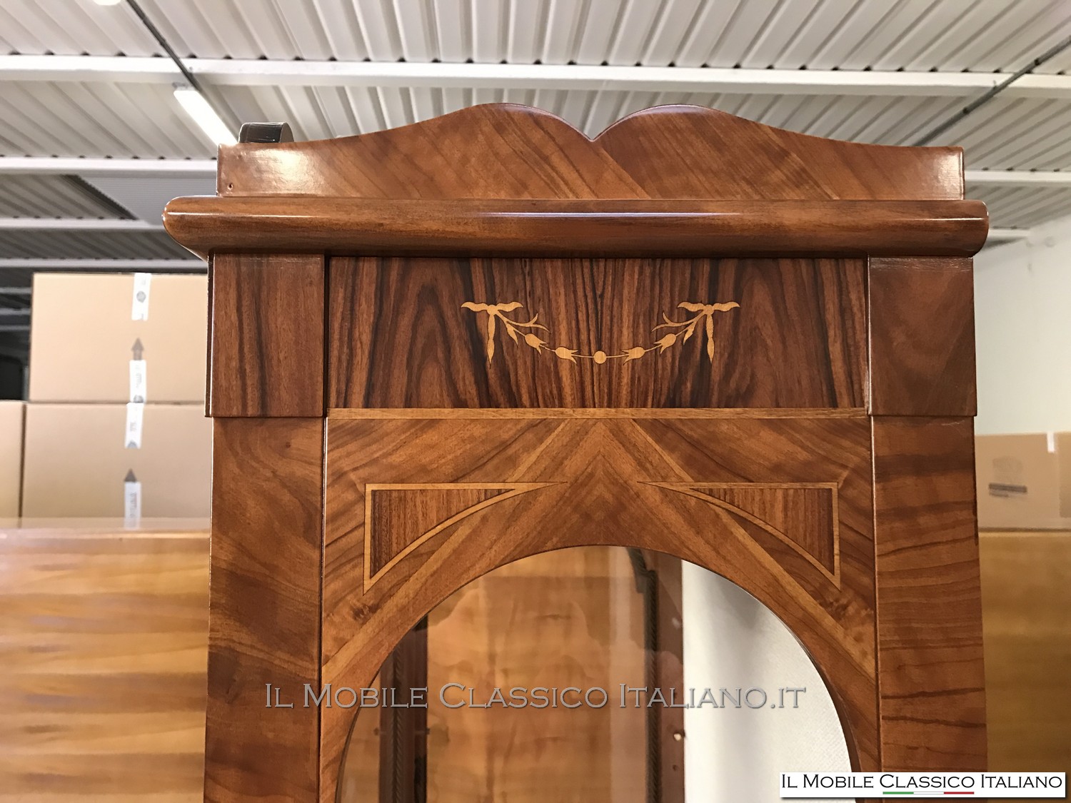 vetrinetta legno classica